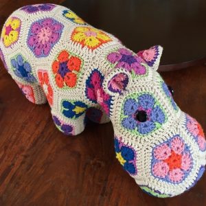 Crocheted Hypopptamus